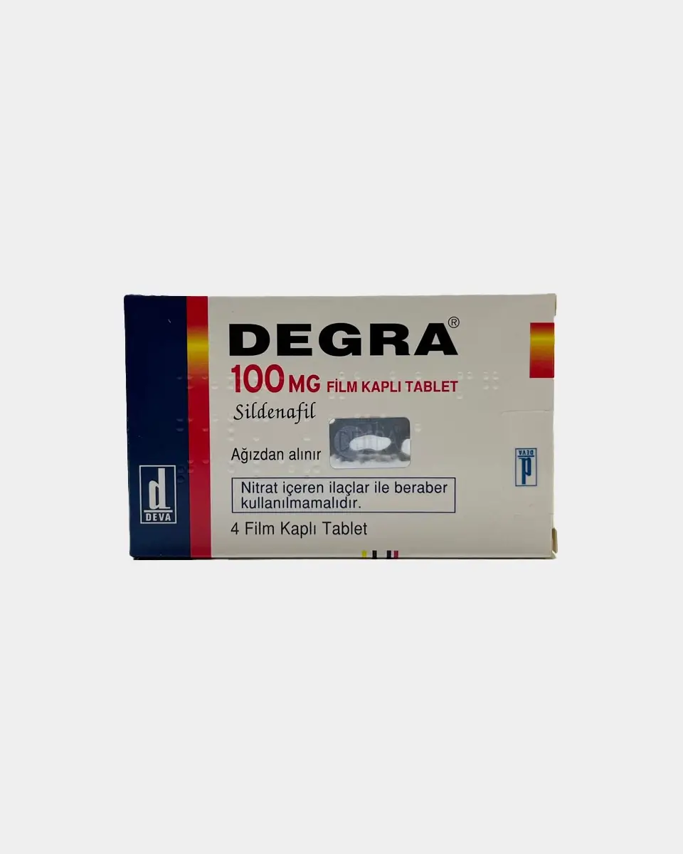 Degra 100 Mg 4 Adet